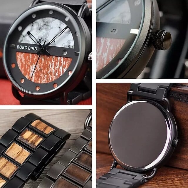 [3atm] Wooden watch - Frontier Nature【BJ2141】