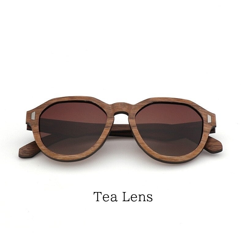 Fashionable Wood Frame Sunglasses【BJ0522】