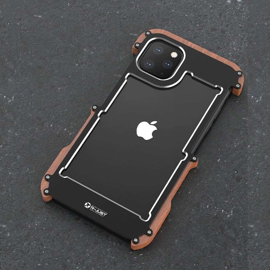 Bumper Cavity Case - Wood × Aluminum【BJ0160】